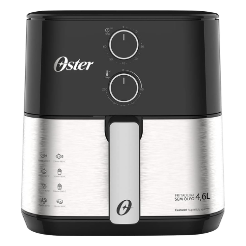 Fritadeira Sem Óleo Oster 127V - OFRT520, PRETO
