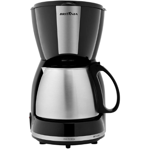 Cafeteira, 15 Temp, 15 xicaras, Preto, 220V, Britânia